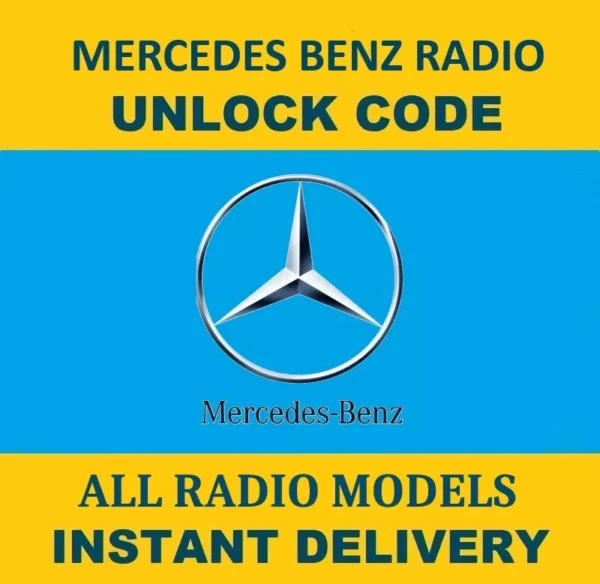 ✅MERCEDES BENZ UNLOCKING RADIO PIN CODE STEREO AUDIO ALL MODELS✅ - Image 2