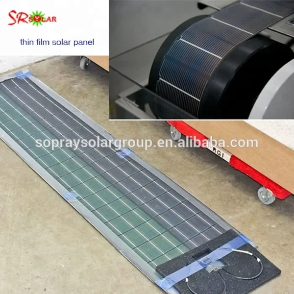 75W 115W 270w 360W 460W 1000W High Quality rollable amorphous silicon thin film flexible solar panel for RV boats marine - Image 2