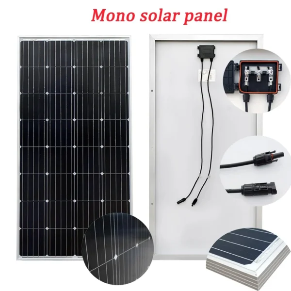 1000W 2000W 3000W Solar Panel 18V High Efficiency High Power BankCharging 100A controller Outdoor Solar Cells For Home/Camping - Image 6