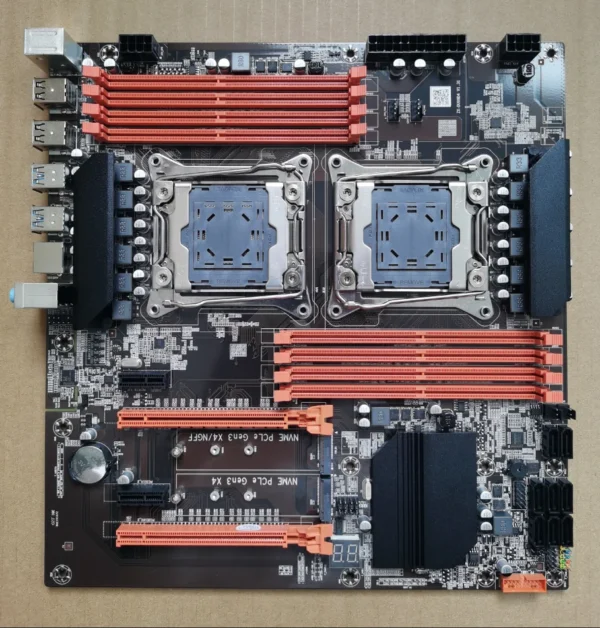 Atermiter Dual X99 Motherboard With LGA 2011-3 XEON E5 2680 V4 *2 CPU With 2pcsX32GB = 64GB DDR4 3200MHz Server Memory Combo Kit - Image 2