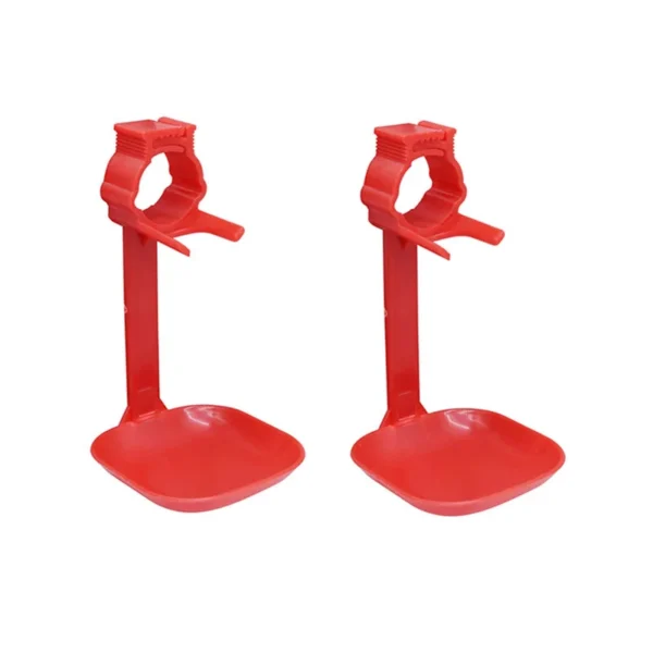 1 Pcs Chicken Nipple Cups Pipe Diameter 25mm Chicken Hanging Cup Chicken Nipple Drinker 13.5cm * 6.6cm Poultry Feeding Supplies - Image 2