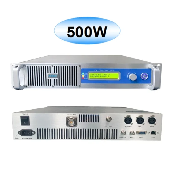 YXHT-1, 500W FM Transmitter For School, Church, Radio Stations