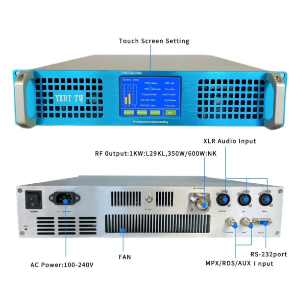 YXHT-TW 1KW FM Transmitter - Image 4