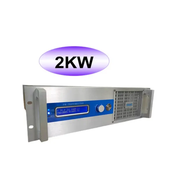 YXHT-1, 2000W FM Broadcast Transmitter, 120KM Long Distance Transmission 2KW Stereo Radio Station Broadcast Equipment