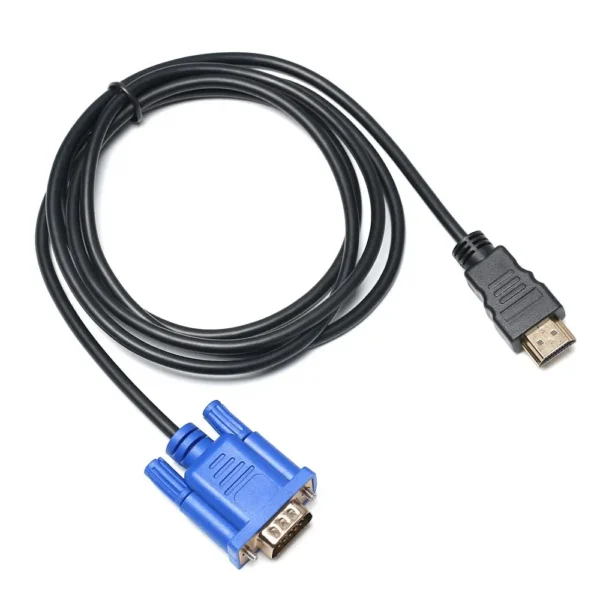 Male to Male HDMI-Compatible to VGA Cable 1-5m 1080P AV Adapter Cord Display Output Projector HDTV Connection Line Professional - Image 6